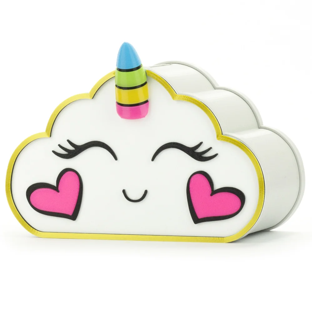 Unicorn Cloud Piggy Bank for Girls