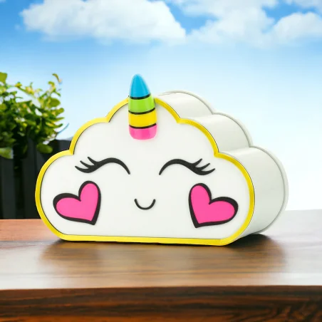 Unicorn Cloud Piggy Bank for Girls