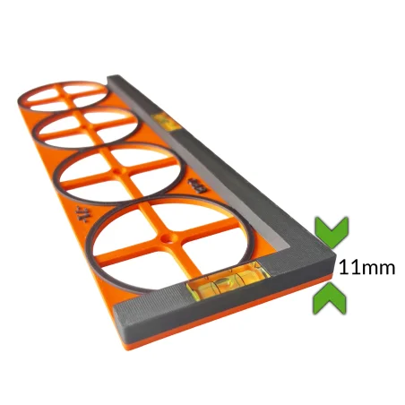 Template for Measuring Electrical Outlet Box Holes 4o Kajawis