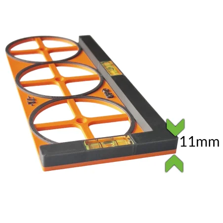 Template for Measuring Electrical Box Openings Socket Pattern 3o