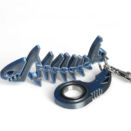 Keyrambit PRO Shark TikTok NEW MODEL keychain with a FREE carabiner