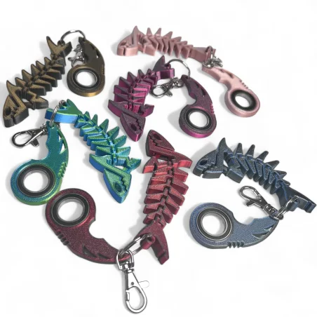 Keyrambit PRO Shark TikTok NEW MODEL Keychain FREE Carabiner