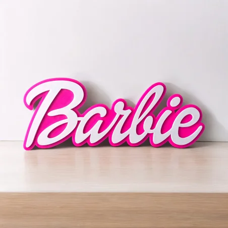 Naklejki na ścianę/ drzwi 3D w stylu Barbie Dekoracja dziecięcego pokoju