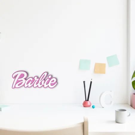 3D Wall/Door Stickers in Barbie Style - Decorate Your Child's Room