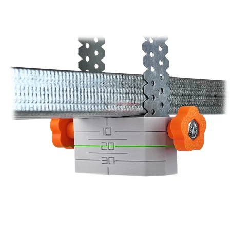 10 x SHORT GRIP HOLDER for LEVELING Suspended Ceiling CD60 ES Profile