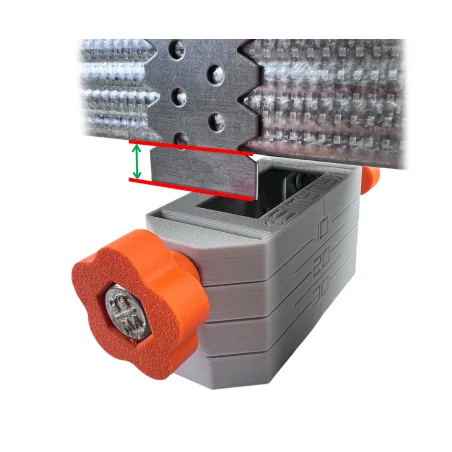 10 x SHORT GRIP HOLDER for LEVELING Suspended Ceiling CD60 ES Profile