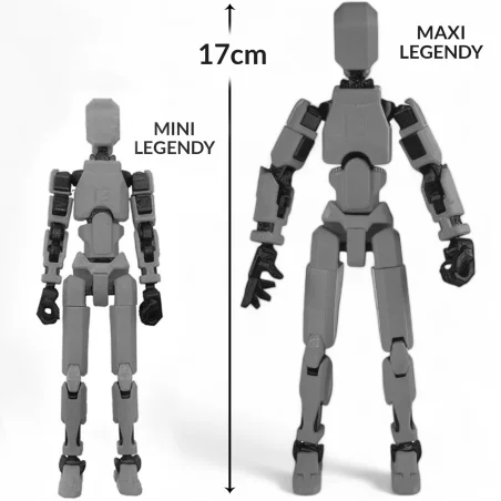 Original 17cm Collectible Figure MAXI LEGENDS Mini Legends KAJAWIS