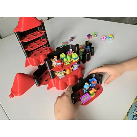 Rocket Shelf for Super Zings - Holds 19!