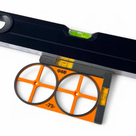 Template for Measuring Electrical Box Holes Socket Stencil 2o