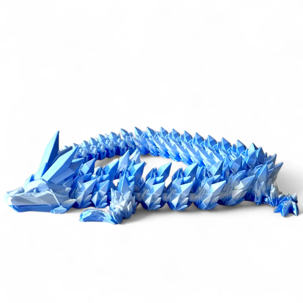 3D Dragon Figurine Crystal Dragon 60cm Room Decoration