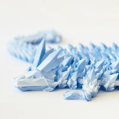 3D Dragon Figurine Crystal Dragon 60cm Room Decoration