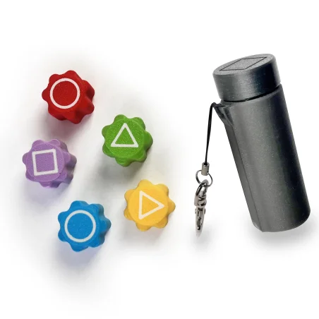 Squid Game Kostki Gongi DOCIĄZONE Kości do gry gonggi + pudełko Kajawis