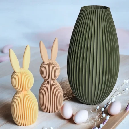 Decorative Figurine Rabbit 21.5cm Easter Bunny Hare Decorations