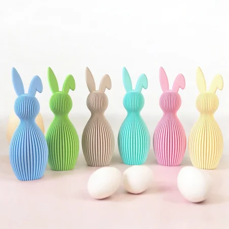 Decorative Figurine Rabbit 21.5cm Easter Bunny Hare Decorations