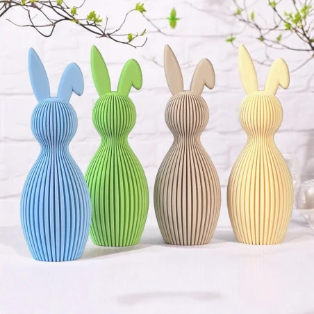 Decorative Figurine Rabbit 21.5cm Easter Bunny Hare Decorations
