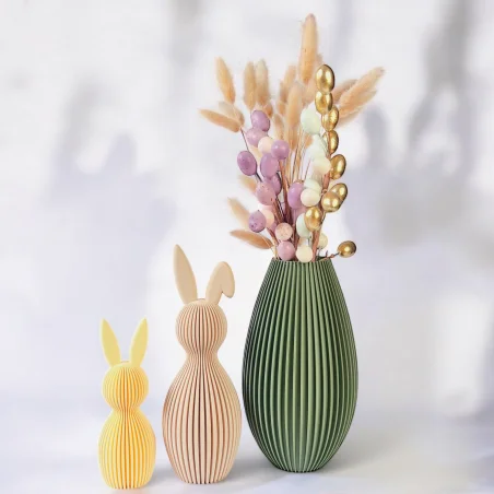 Decorative Figurine Rabbit 21.5cm Easter Bunny Hare Decorations