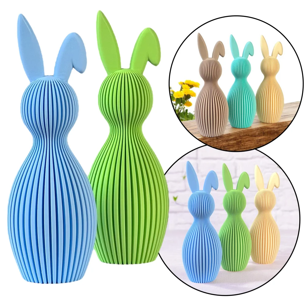 Decorative Figurine Rabbit 21.5cm Easter Bunny Hare Decorations