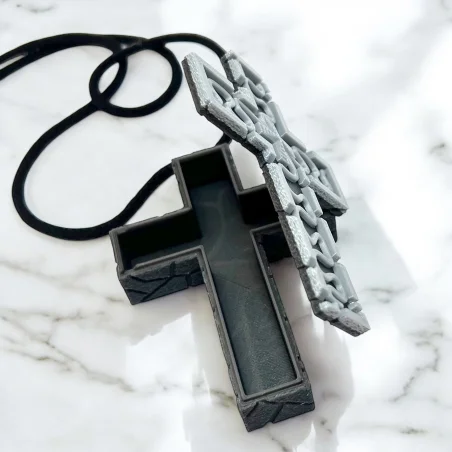 Squid Game Thanos Cross Spinning Top Stone Cube Gongs 3D Set