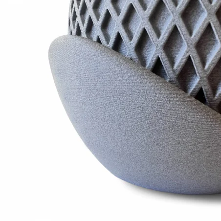 Doniczka nietłukąca 16cm doniczki matowa beton szara nowoczesna dom KAJAWIS