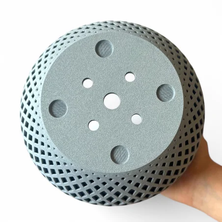 Doniczka nietłukąca 16cm doniczki matowa beton szara nowoczesna dom KAJAWIS