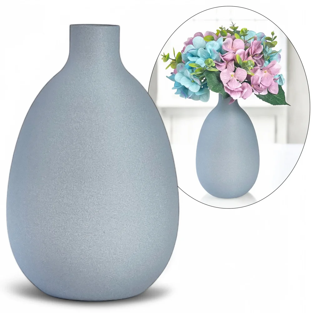 Wazon 22 cm gładki beton