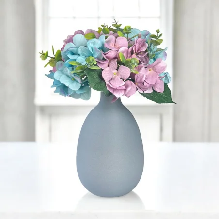 Smooth Concrete Vase 22 cm