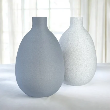 Smooth Concrete Vase 22 cm