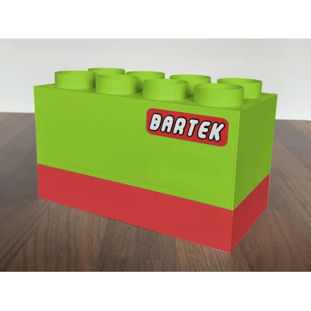 XL Crayon Holder Block Desk Organizer