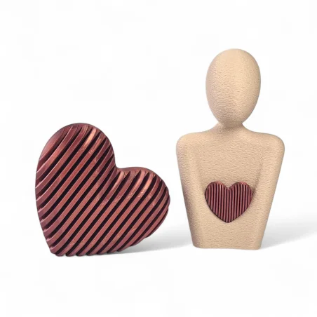 Serce na Dzień Mamy upominek 3D