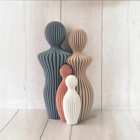 3D Family Figurine