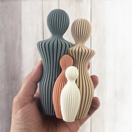 Figurka rodziny 3D