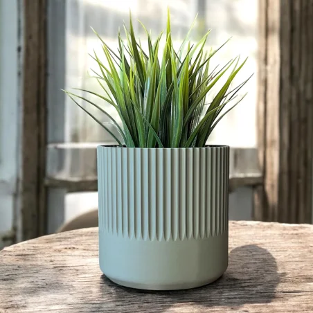 Doniczka nietłukąca oliwkowa 10cm