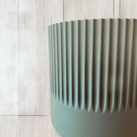 Unbreakable Olive Green Flower Pot 14cm