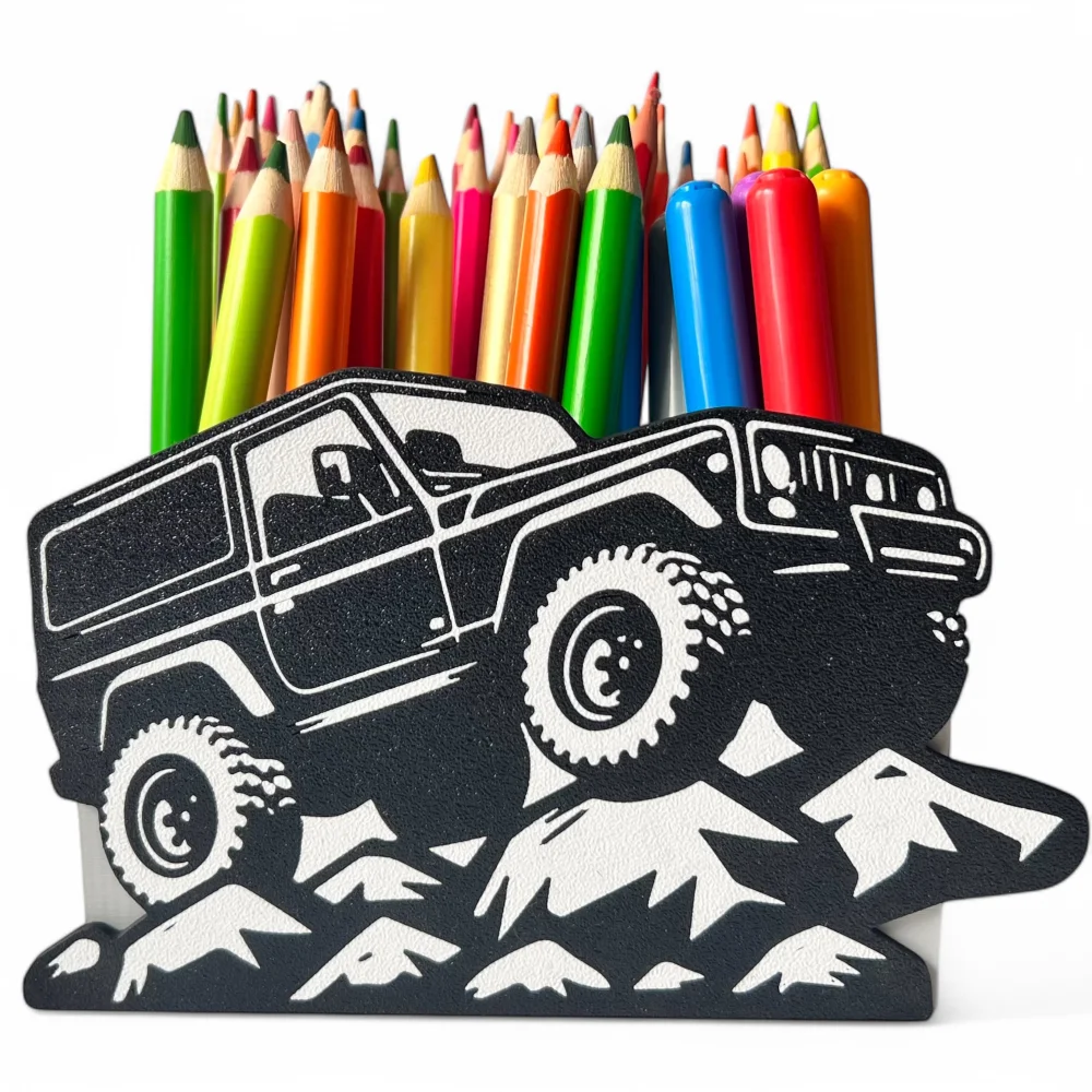 Organizer na biurko z motywem offroad 4x4