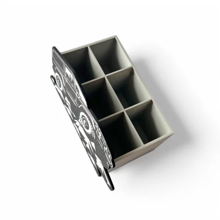 Desk Organizer with an Offroad 4x4 Theme