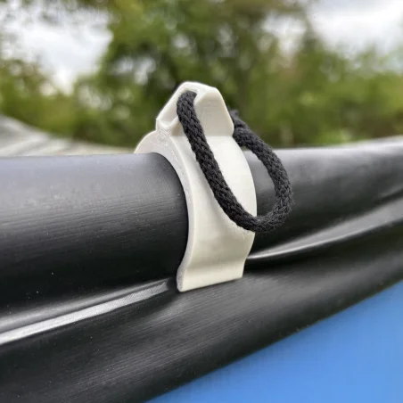 10x Klips do plandeki uchwyt do basenu stelażowego 50mm INTEX BESTWAY