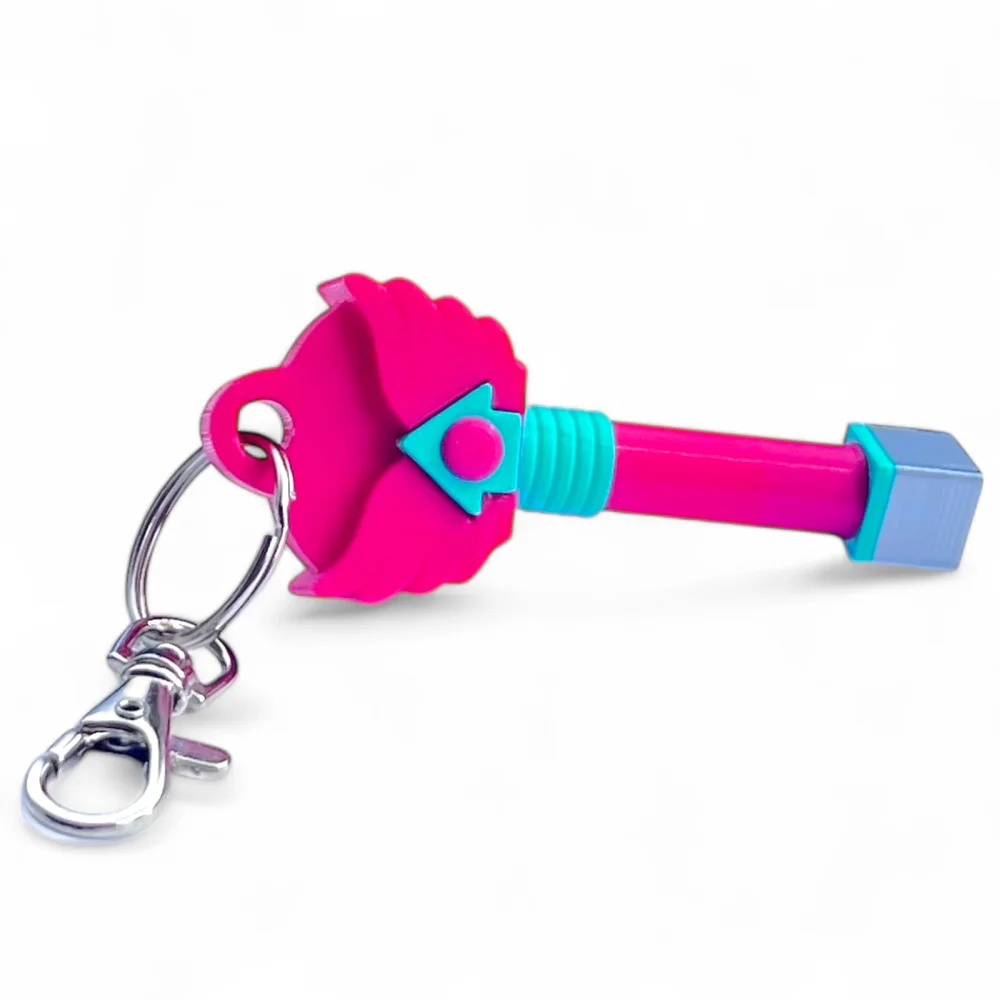 SQUID GAME KEYCHAIN – Key Ring with Hide&Seek Pendant | SQUARE