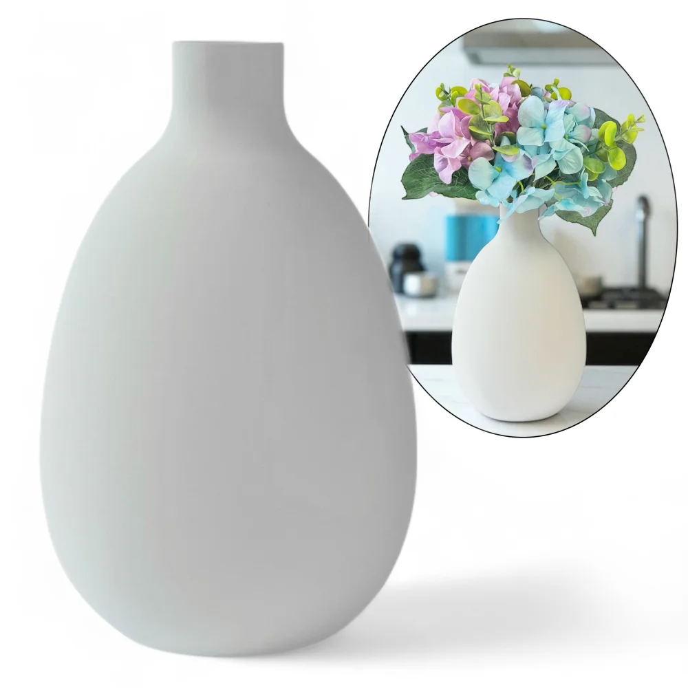 copy of Smooth Concrete Vase 22 cm