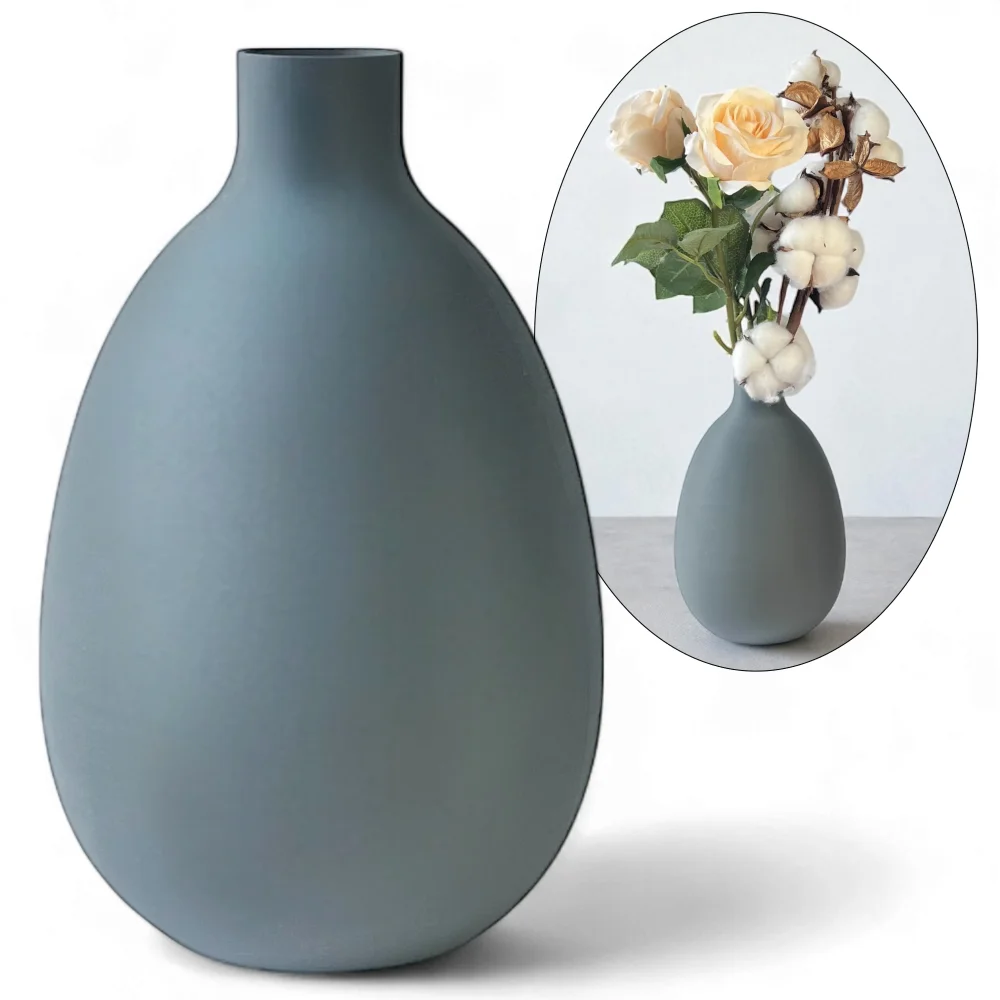 copy of Smooth Concrete Vase 22 cm