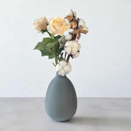 copy of Smooth Concrete Vase 22 cm