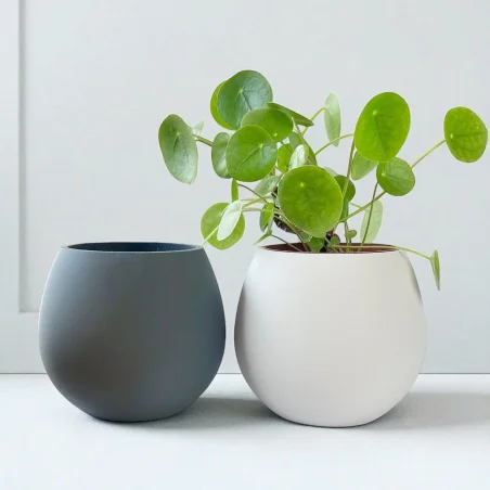 copy of Unbreakable Olive Green Flower Pot 14cm