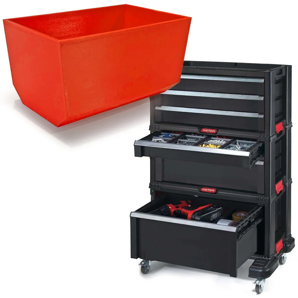 The Keter Tool Chest Crayon Holder for Your Tool Box