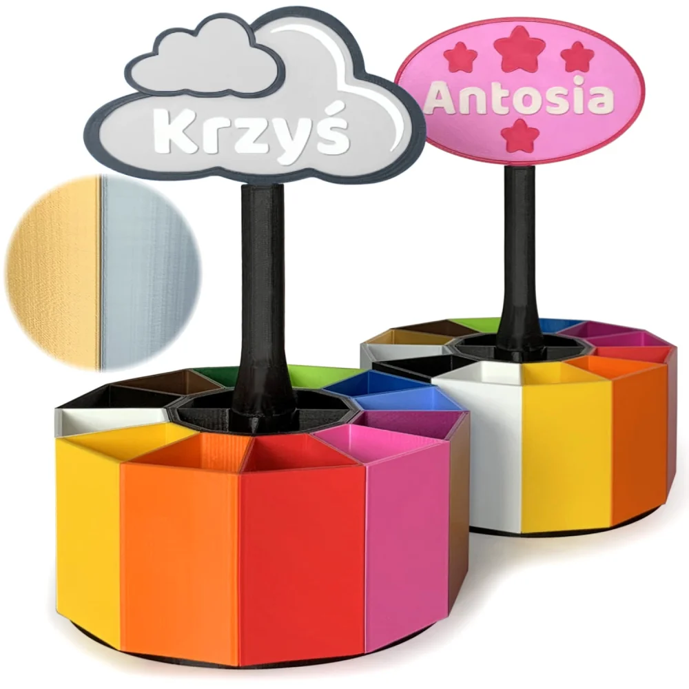 Rotating Crayon Holder Classic GOLD