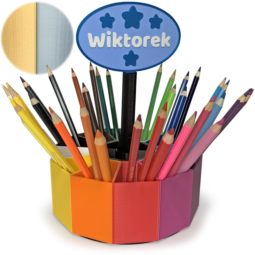 Rotating Crayon Holder XL GOLD