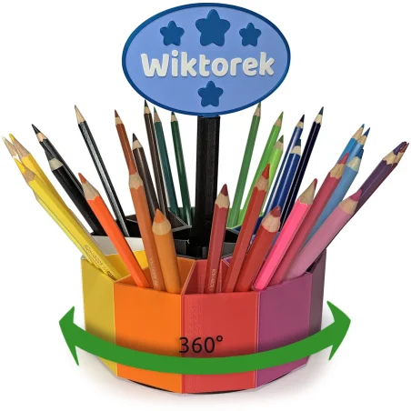 Rotating Crayon Holder XL GOLD