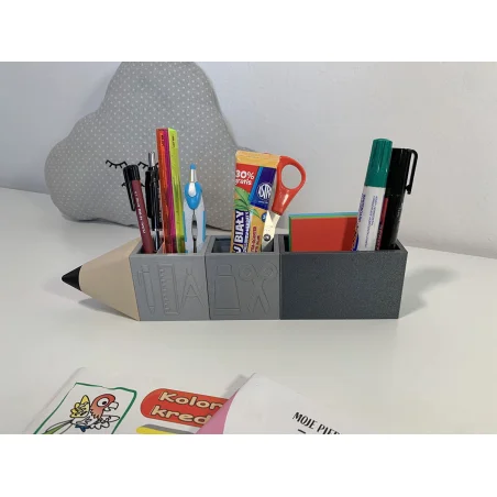 Crayon holder, scissors, pens, markers organizer, Super Zings Sorter