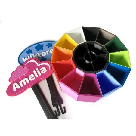 Additional topper for the rotating sorter