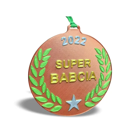 Medal/Magnet "Laurel" for Grandmother's Day