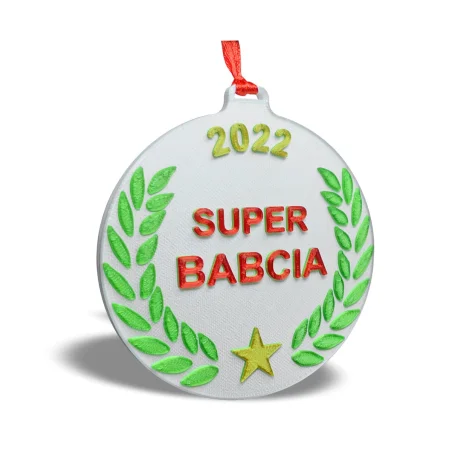 Medal/Magnet "Laurel" for Grandmother's Day