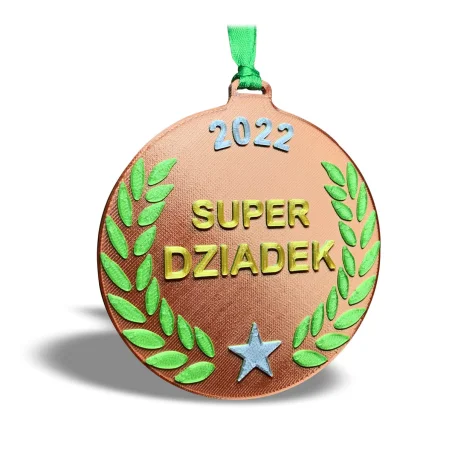 Medal/Magnet "Laurel for Grandfather's Day"